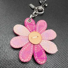 COACH コーチ キーホルダー チャーム フラワー 花