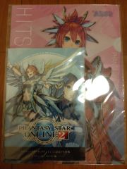 PSO2 A4クリアファイル＆ミニブック Aセット2種