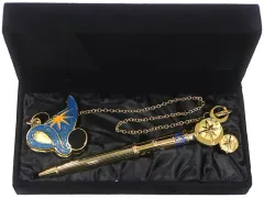 【中古】文房具その他 ミッキーマウス ボールペン＆クリップセット 「東京ディズニーシー10thアニバーサリー Be Magical!」 東京ディズニーシー限定