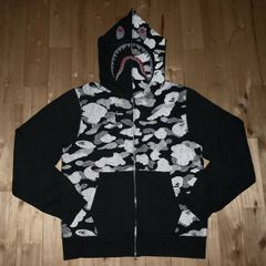 リフレクターカモ シャーク パーカー Lサイズ BAPE camo shark full zip hoodie a bathing ape エイプ ベイプ アベイシングエイプ