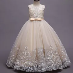 ドレス パーティー 誕生日 子ども 結婚式  発表会 ロングドレス 子供ドレス 発表会ドレス ワンピース ドレス キッズ 女の子 お姫様 ジュニアドレス ピアノ 入学式