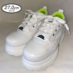 ☆新品未使用☆ 27cm ヨースケ YOSUKE メンズ 厚底スニーカー ホワイト 厚底シューズ 白 MY0426-260