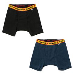 【新品★送料無料】HUMAN MADE パンツ ブラック ネイビー ヒューマンメイド HMMD BOXER BRIEF 下着 ボクサーパンツ ロゴ おしゃれ メンズ 正規品