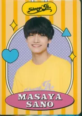 Aぇ!group 23年ISLAND STORE 佐野晶哉 プロフィールカード