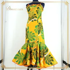 T&L Muumuu Factory ムームー　ハワイアン　フラダンス　ドレス フラダンス衣装 T&L MUUMUU FACTORYドレス ブルー ハワイ製