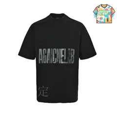 【今日WTO】Balenciaga 25ss クラックドリバースロゴプリント T シャツ-TF94