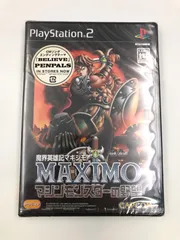 ♪) プレイステーション2 PS2 ソフト 魔界英雄記MAXIMO マシンモンスターの野望 マキシモ [30]