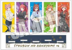 【中古】アクリルスタンド・アクリルパネル あにまるガールズ アクリルスタンドプレート ＜FIVE Memories＞ 「きゃらっとくじ発売5周年記念 TVスペシャルアニメ 五等分の花嫁∽ ～FIVE Memories～」