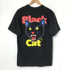 Supreme Black Cat Tシャツ 半袖 カットソー プリント TEE ロゴ クルーネック カジュアル 古着 Mサイズ シュプリーム トップス A13768◆