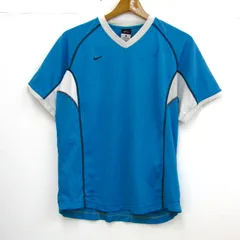 ナイキ 半袖Ｔシャツ  ドライフィット スポーツウエアトップス メンズ Mサイズ ブルー×ホワイト NIKE 【中古】