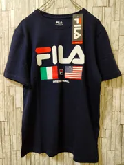 【最終値下げ】【未使用品】FILA　フィラ　Tシャツ　メンズ　半袖　サイズ　S　紺　ネイビー