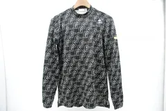 中古 メンズ ルコックスポルティフ le coq sportif 長袖シャツ M 黒  ブラック  2022秋冬 モックネック ハイネック