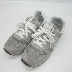 ◇ Θ NEW BALANCE ニューバランス ロゴ入り ローカットスニーカー サイズ23.5 グレー系 レディース E  【1502180077173】のサムネイル