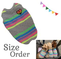 レインボータンク ハンドメイド犬服 オーダーメイド ダックス チワワ プードル シュナウザー 柴犬