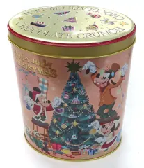 【中古】小物入れ・マルチケース・缶ケース 集合 缶ケース(チョコレートクランチ) 「ディズニー・クリスマス2022」 東京ディズニーリゾート限定