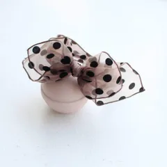 ☆ ココア ☆ フリー ☆ スエ水玉ビックリボンカチューシャ(3color) Rora カチューシャ リボン チュール 水玉 48392102 髪飾り ヘッドドレス 子供 女の子 フォーマル 可愛い おしゃれ 発表会 入園式 卒園式 入学式