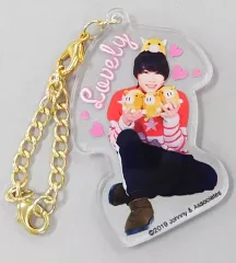 【中古】キーホルダー・マスコット(男性) [台紙付き] 嶋崎斗亜 アクリル萌え萌えキーホルダー 「関西ジャニーズJr. LIVE 2019 Happy 2 year!! ～今年も関ジュとChu Year!!～」