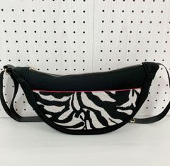 ハンドメイド＊ラウンドショルダー ゼブラ柄(846)
