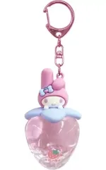 【中古】キーホルダー マイメロディ(ライトピンク) カラフルいちごドームキーホルダー 「サンリオキャラクター」