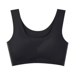 【新着商品】締め付け感ない ナイトブラ スポーツブラ 脇高 無縫製 シームレスブラ ノンワイヤーブラジャー 昼夜兼用 [Barifall]