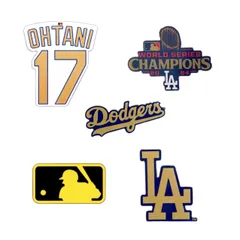 メジャーリーグ　MLB　メタリック　チームロゴ　レトロ　ステッカーセット メジャーリーグ MLB メタリック チームロゴ レトロ ステッカーセット