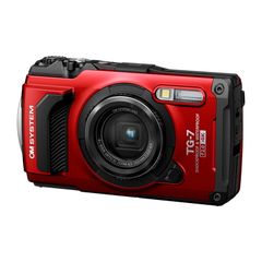 『TG7RED』OMデジタルソリューションズ OM SYSTEM Tough TG-7 OLYMPUS コンパクト デジタルカメラ レッド 防水 防塵 耐衝撃 新品未使用未開封品
