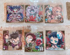 鬼滅の刃 ウエハース 6枚セット