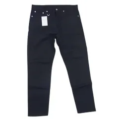uniform experiment ユニフォームエクスペリメント 23SS  UE-230016 RIGID DENIM TAPERED PANTS リジットデニム テーパードパンツ ブラック系 3【中古】のサムネイル