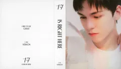 【中古】フォトフレーム・アルバム [単品] バーノン(SEVENTEEN) ハードカバーバインダー 「CD 17 IS RIGHT HERE -DEAR Ver.-」 封入特典