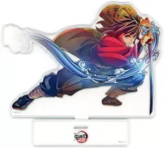 【中古】アクリルスタンド・アクリルパネル 冨岡義勇 「劇場版 鬼滅の刃 無限城編 第一章 猗窩座再来 キービジュアル ランダムアクリルスタンドA」 劇場グッズ