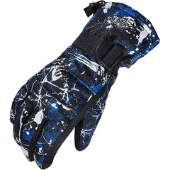 スキーグローブ 防寒手袋 スノーボードグローブ 防水 防風 防寒 保温 手袋 グローブ 紛失防止 滑り止め アウトドア スポーツ スノーボード 自転車 ランニング 登山 子供と大人 カップル 男女兼用