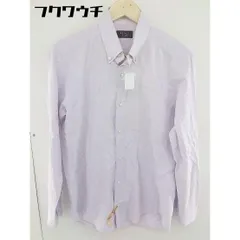 ◇ EPOCA UOMO エポカウォモ ドット 水玉 長袖 シャツ サイズ46 ライトパープル メンズ  【中古】 【1109020002458】のサムネイル