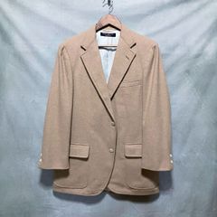 Brooks Brothers ブルックスブラザーズ 米国製 総裏地 段返り3B テーラードジャケット ブレザー size.40(M) キャメル ベージュ Made in USA
