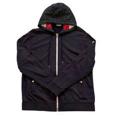 MONCLER モンクレール フルジップパーカー 紺 MAGLIA CARDIGAN D10918418800 8098U フード 綿 メンズ XLサイズ