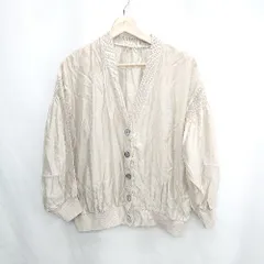 ◇ ⊂ Jines ジネス 長袖 ブルゾン サイズS ベージュ レディース E  【1501230037242】のサムネイル