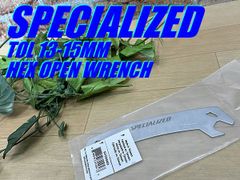 Telspo's Top Recommendation!! Unused!! SPECIALIZED TOL 13-15MM HEX OPEN WRENCH 104g Specialized Thin Spanner Wrench (Included with Complete Bikes) Pedals Road Bike Mini Velo Cross Bike Fixed Gear MTB Combined Shipping Available!! M-1404