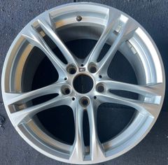☆送料無料☆BMW F10 F11 5シリーズ Mスポーツ 純正 18インチ ホイール1本 9J 44 PCD120 ハブ径約72.5    No.669