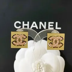 2023年最新】シャネル CHANEL イヤリング スクエア アクセサリー