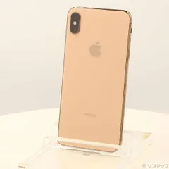 〔中古品〕 iPhoneXS Max 64GB ゴールド MT6T2J／A SIMフリー【269】
