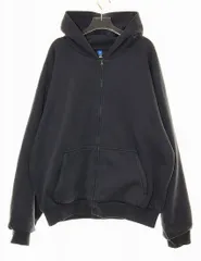 YEEZY GAP DOUBLEFACE ZIP UP SWEAT HOODIE NAVY XL イージー ギャップ ダブルフェイス ジップアップ フーディ パーカー ネイビー 【ブランド古着ベクトル】【中古】☆AA★ 241209