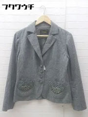 ◇ Leilian レリアン 長袖 テーラードジャケット サイズ7 グレー レディース 【中古】 【1002801288747】のサムネイル