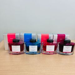 万年筆  ボトル インク 色彩雫 iroshizuku 秋桜 コスモス  天色 アマイロ 躑躅 ツツジ 4点セット