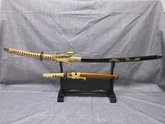 竜王T樣專用 巨秦戦剣（黒檀金）古兵器 刀装具 日本刀 模造刀 居合刀