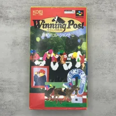 [SFC/SNES] ウイニングポスト（SHVC-WJ）/250103/HB28395