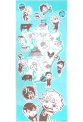 【中古】タオル・手ぬぐい(キャラクター) 烏野高校 手ぬぐい 「ハイキュー!!」 九州限定