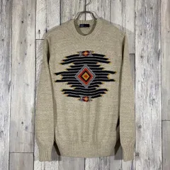 GAP ギャップ ネイティブ ネイティヴ柄 コットン ニット セーター M