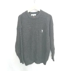 ◇ ⊇ U.S. POLO ASSN. ユーエスポロアッスン 長袖 ニット セーター サイズS ブラック レディース E  【1501230037259】のサムネイル