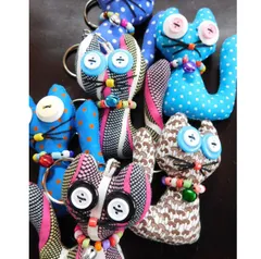 動物キーホルダー　ネコ