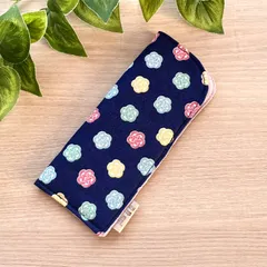 ソフトメガネケース　和柄　布製　ハンドメイド　眼鏡ケース　✳︎送料無料　S03