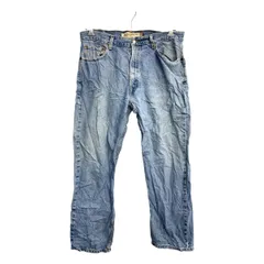 Levi's 505 デニムパンツ W36 リーバイス レギュラーフィット ビッグサイズ ライトブルー コットン 古着卸 アメリカ仕入 2501-690